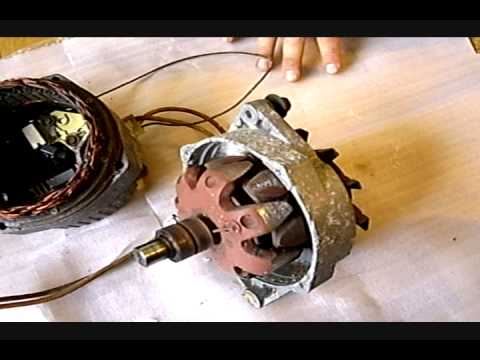 how to use an alternator as a generator