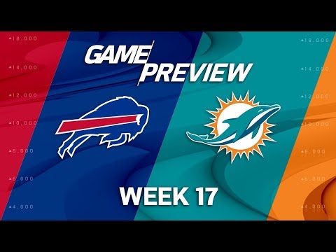 Video: Buffalo Bills vs. Miami Dolphins | NFL Week 17 Game Preview | NFL Total Access