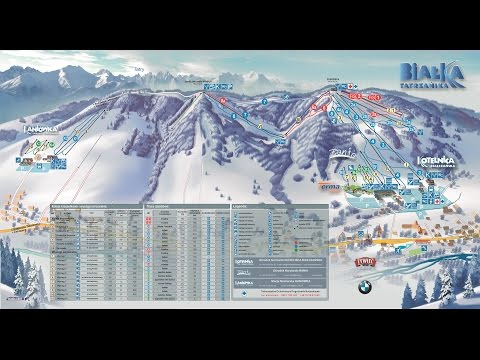 Спуск с трассы №1 в Бялка Татшанска
