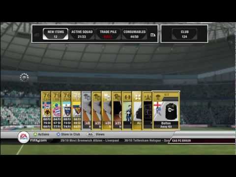 FIFA 12 Gold Pack - 200 LIKES? New updates in the future so be sure to listen to the commentary! :) Enjoy the video! Follow us on twitter: http://twitter.com/#!/TheFifaTips Send...