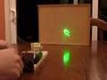 Simple laser spirograph