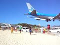 KLM landt op SXM KLM landt op SXM