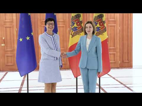 Președinta Maia Sandu a discutat cu Comisara Europeană pentru Extindere, Marta Kos, despre procesul de aderare la UE și proiectele care se realizează prin Planul de Creștere