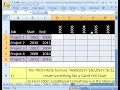 Excel Magic Trick #93: Gantt Cell Chart Conditional Formatti
