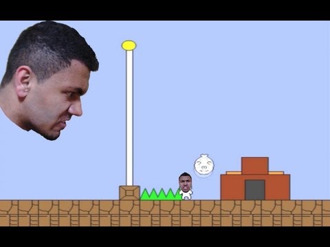 Let's Play Syobon Action Level 3 -- FUCK MEEEEEEEEEE!!!!