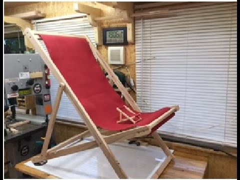Strandstuhl - Beach chair Diy