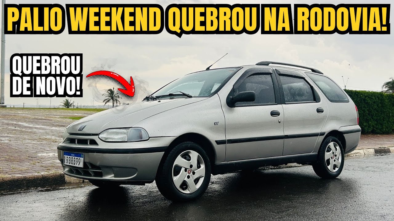 PALIO WEEKEND QUEBROU NO MEIO DA RODOVIA...