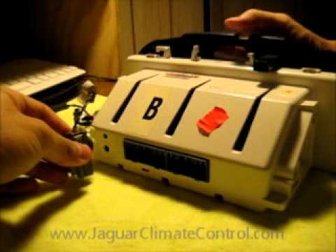Jaguar S-Type Climate Control Module Assembly