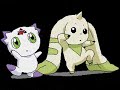 Salamon, Lopmon, Terriermon, and Honey-senpai Salamon, Lopmon, Terriermon, and Honey-senpai