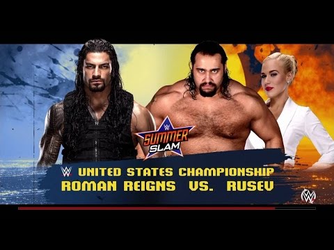WWE SummerSlam 2016: Roman Reigns vs Rusev - Full Match