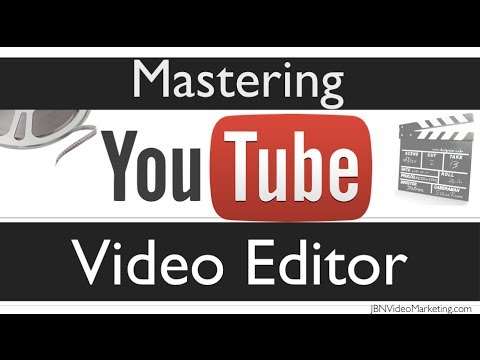 how to use the youtube editor