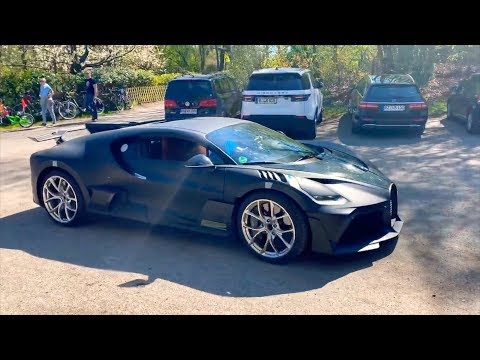 World's First $6m Bugatti Divo Start Up!