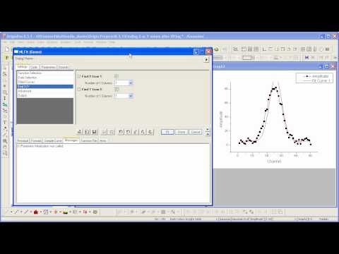 how to fit data in origin