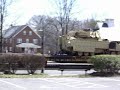 csx w894 special train loaded with military vehicles