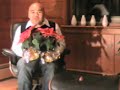 \"somebody gave me poinsettas today\"