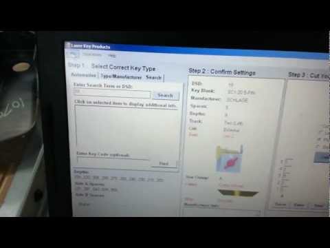 Key Origination - How to perform space and depth adjustments on Jaw 2 using the 3D Pro Xtreme high security key machine.