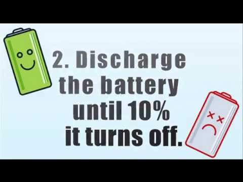 how to calibrate a battery