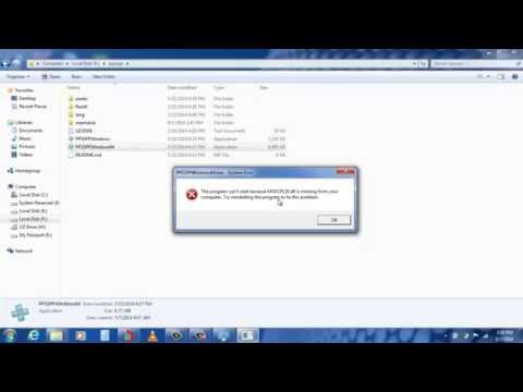 how to repair dll files in windows 7