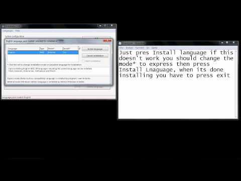 how to change language in windows 7