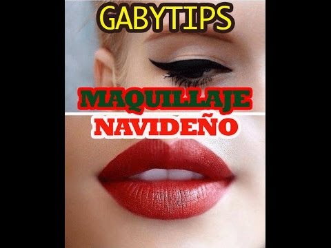 Maquillaje para fiestas y NAVIDAD , gana con concurso/ christmas makeup