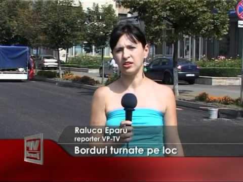 Borduri turnate pe loc