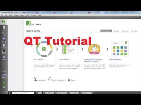 how to download qt examples