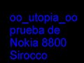 Nokia 8800 Sirocco Nokia 8800 Sirocco