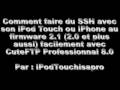 Faire du SSH avec un iPod Touch ou iPhone 2.1