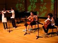 audition du 5 juin au conservatoire de musique de colombes. 2 guitares de la classe de mr jean-pierre semeraro et 2 flutes de la classe de mme anne delage qui interpretent yaravi et vidala, une musique argentine de sergio arriagada, arrangement par raul maldonado. 
france musique tf1  m6  m6musique  france2   france3   arte  canal plus   canal +  lci  france 24   itele