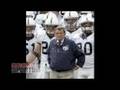 Racing Coach Joe Paterno with Chicago Bear Anthony Adams