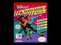 well, the title sort of says it all. i play a game called rollerblade racer for the nintendo entertainment system! go to my webpage (which you can find in my channel) to learn more about the game. this game has been defeated by super mario bros. 3 in the first round of my tournament. post below your thoughts on this decision! crappy lyrics to rap: look at me, look at me i'm a rollerblade racer dressed in pink but i'm cool and i skate my hood with a lot of speed while avoiding all the crap that's thrown at me i wanna make people proud, i wanna be a winner i'm sick of dogs, i'm gonna eat lassie for dinner i keep hitting the ground, i'm gonna get better i wanna be cool, but i'm still a bed wetter i can rollerblade with my pink shirt on