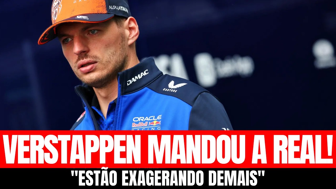VERSTAPPEN EXPÕE A VERDADE SOBRE OS BASTIDORES DA RED BULL