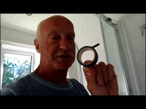 how to patch tile wall