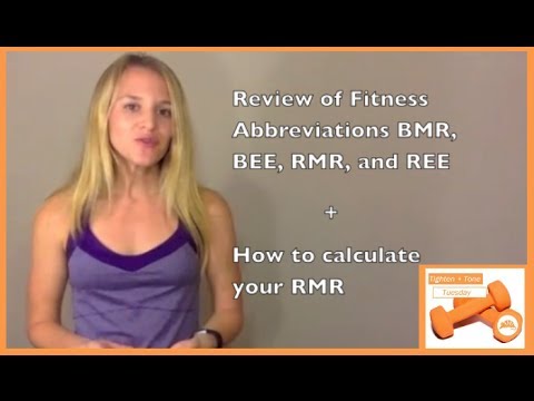 how to properly calculate bmr