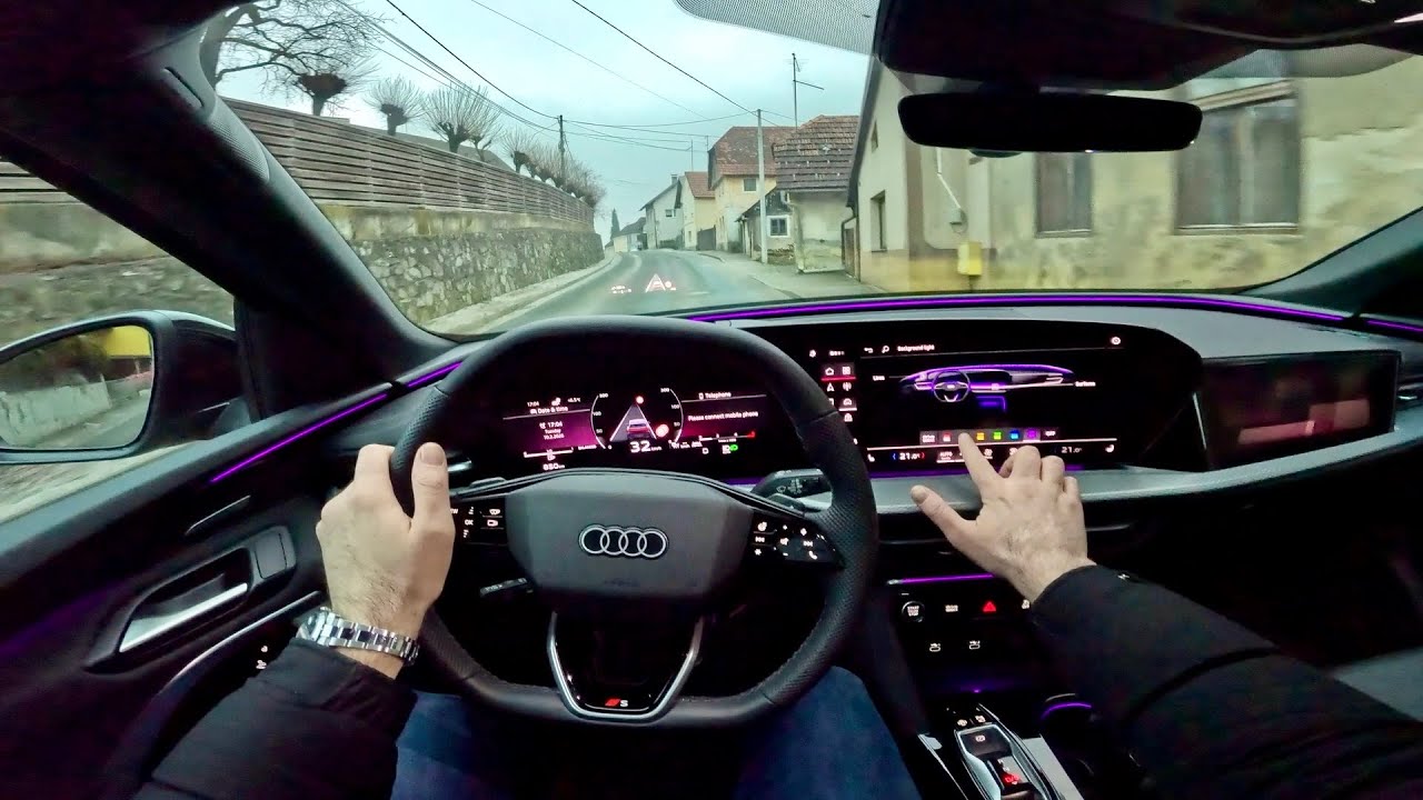 New AUDI Q5 SPORTBACK 2026 - POV test drive (COUNTRY ROADS & the city) TDI Quattro