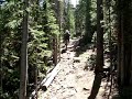 Mountain biking sprial staircase 6/30