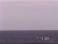 Missile shoot at low flying super sonic drone