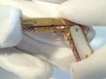 Miniature Gold Colt 1911 A1