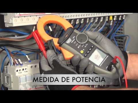 HT9022 PINZA VATIMETRICA 1000A CC+CA TRMS