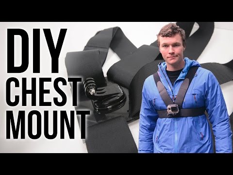 how to attach gopro to chesty