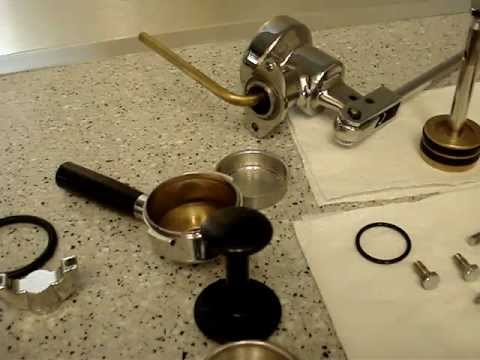 La Pavoni pre-millenium espresso machine group head gasket rebuild replacement – part 2 of 2 La Pavoni pre-millenium espresso machine group head gasket rebuild replacement – part 2 of 2