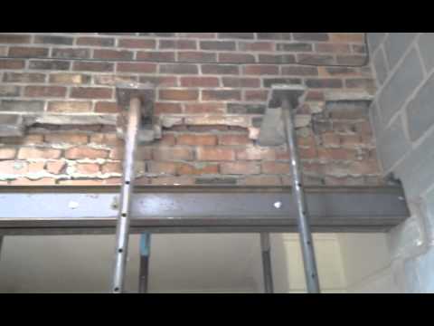 how to fit lintels