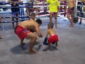 Kiddie Muay Thai Sparring in Thailand