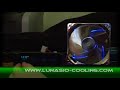Recom Metallic Blower 120mm - Silver - Led Blue