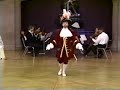 Baroque Dance: \"Entree de Saturne\"