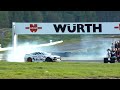 Fredric Aasbo and Tom Ole Svendsen drifting rudskogen