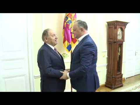 Президент Игорь Додон встретился с Чрезвычайным и Полномочным Послом Республики Турция в Молдове