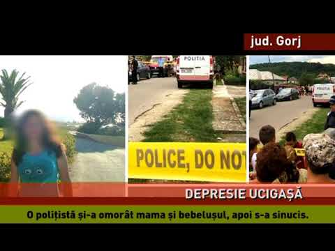 Anchetă în cazul polițistei care și-a împuşcat mortal mama și bebelușul, după care s-a sinucis.