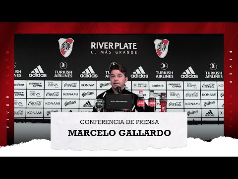  Marcelo Gallardo en conferencia de prensa (15/10/2021)