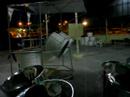 amanda playing the tenor steel pan at the sforzata steel pan yard in curepe